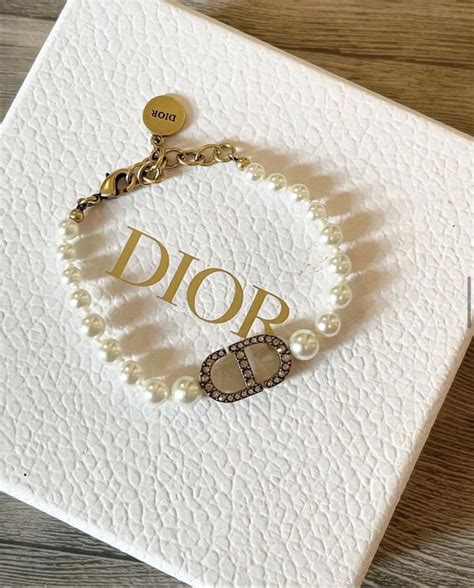 dior modeschmuck armband|Dior perlen.